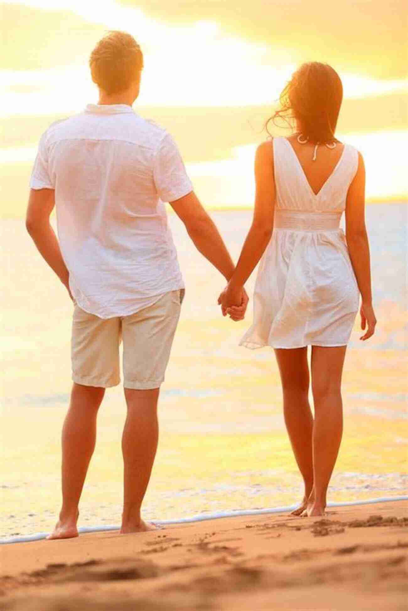 A Loving Couple Holding Hands On The Beach The Man You Always Wanted Is The One You Already Have