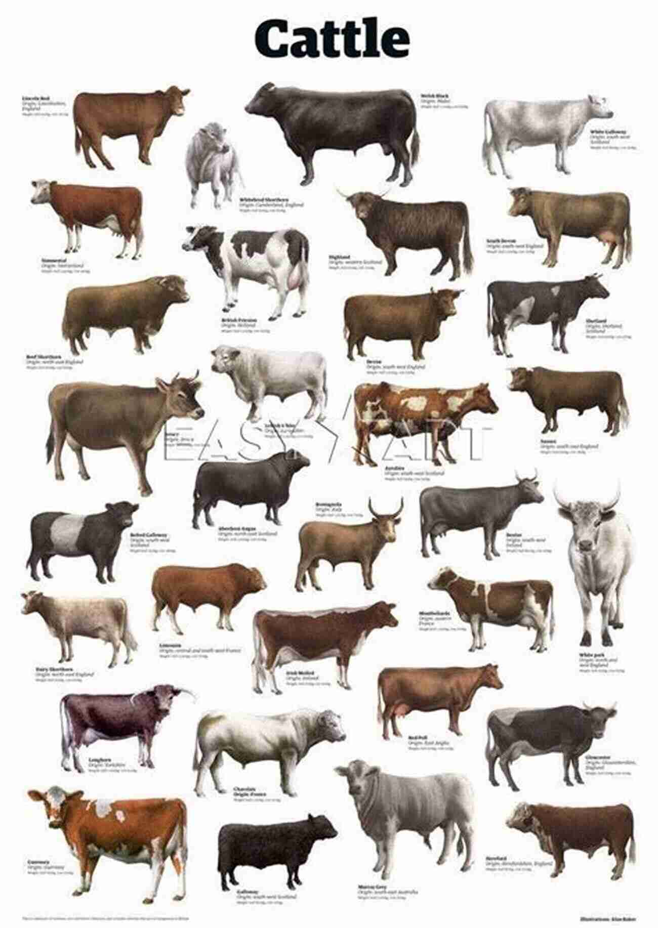 A Diverse Group Of Cattle Breeds How To Raise Cattle (How To Raise )