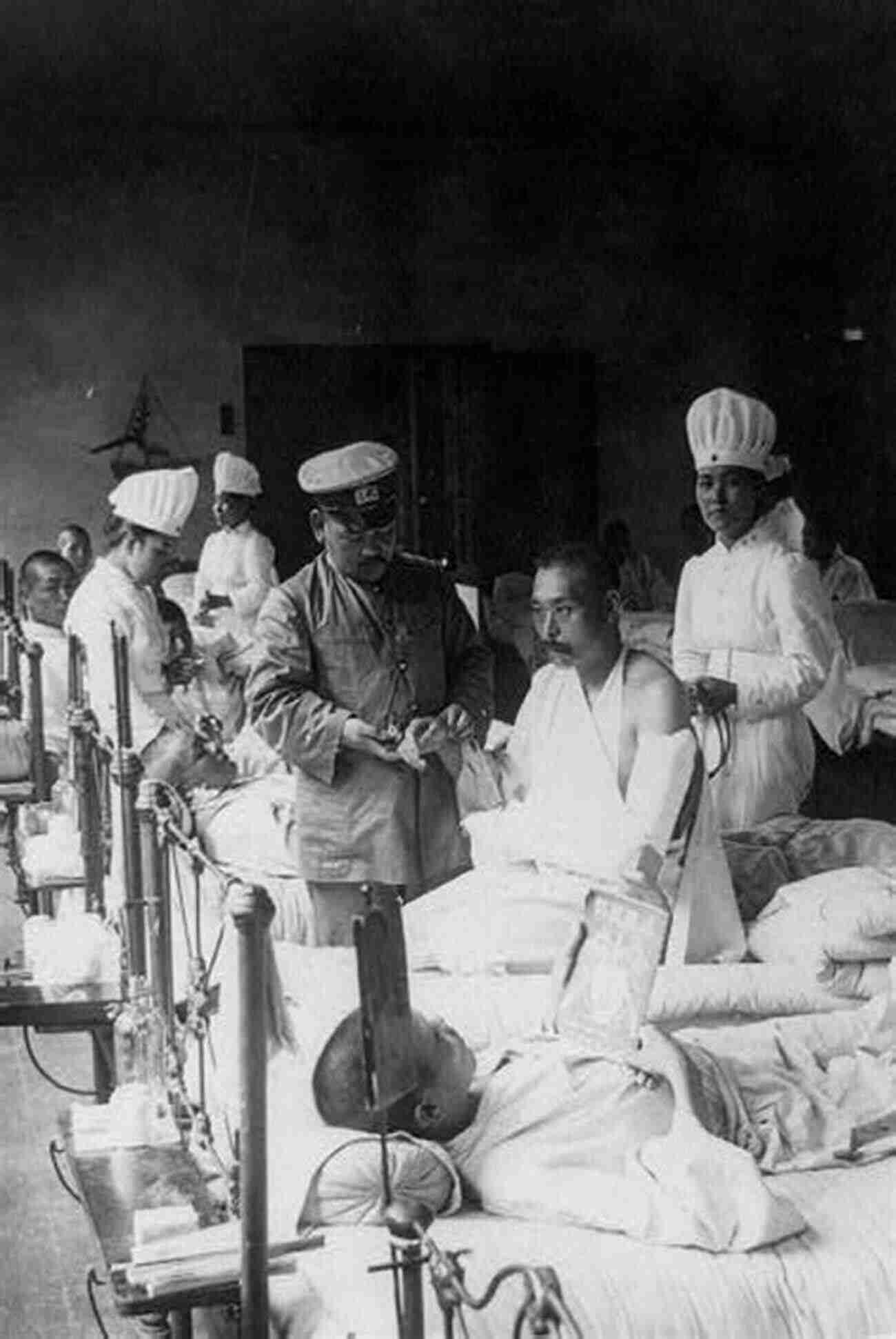 A Group Of Nurses Attending To Wounded Soldiers Tales Of War: Related Stories