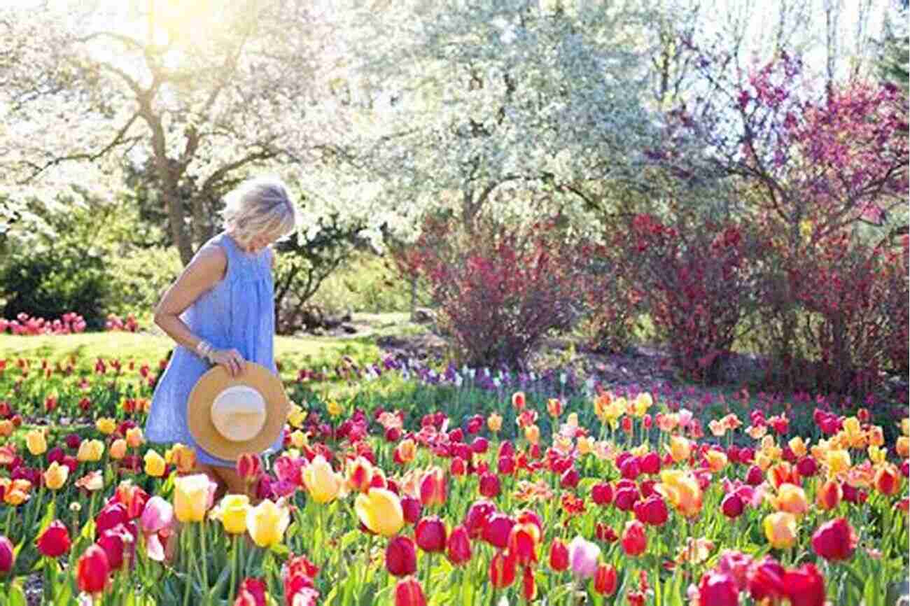 A Happy Person Surrounded By Blooming Flowers During The Season Of Unlikely Happiness This Is Not The Story You Think It Is : A Season Of Unlikely Happiness