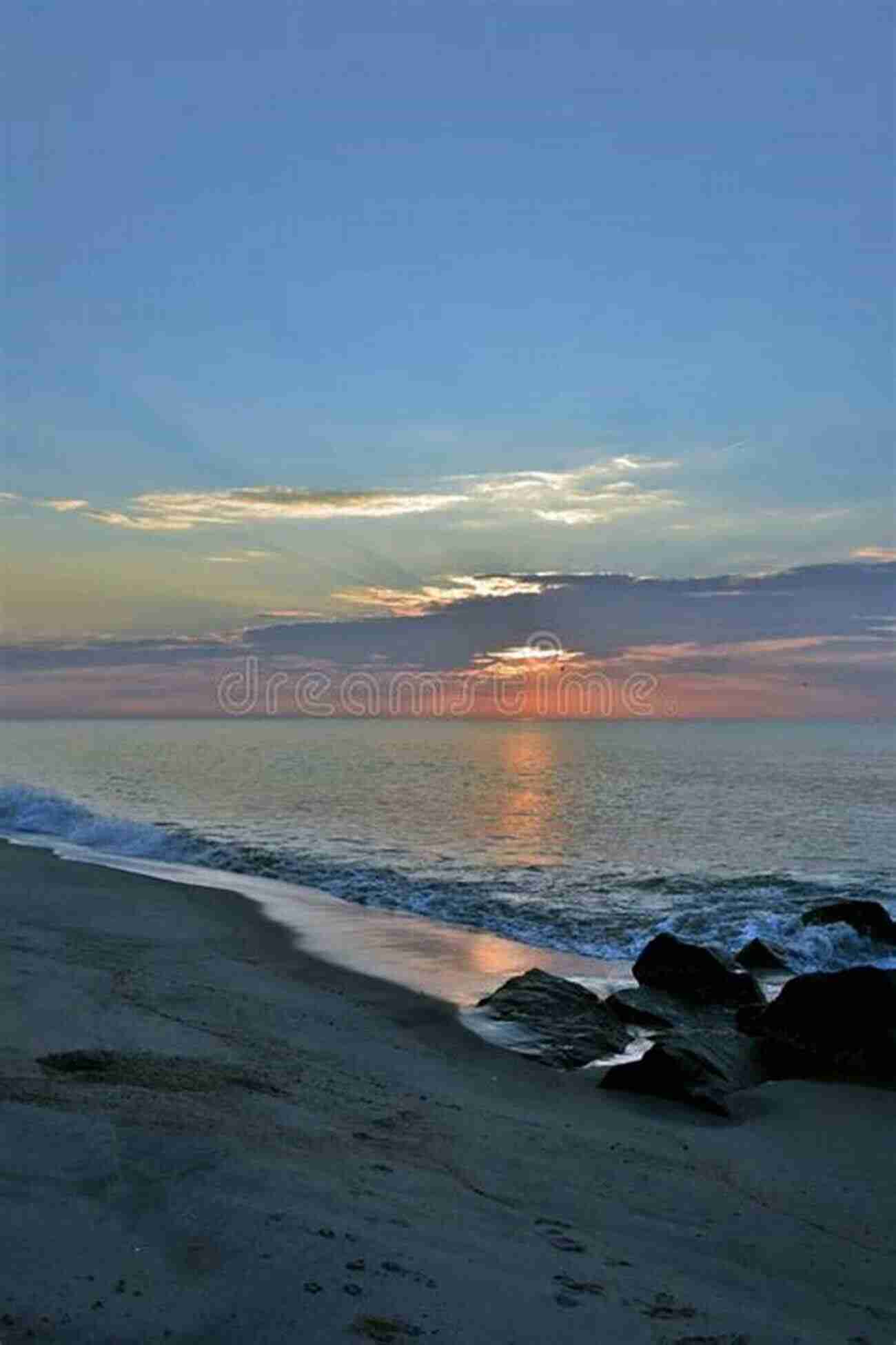 A Serene Beach At Sunrise Searching For New Sunrises: Around The World Without Wings The Sequel