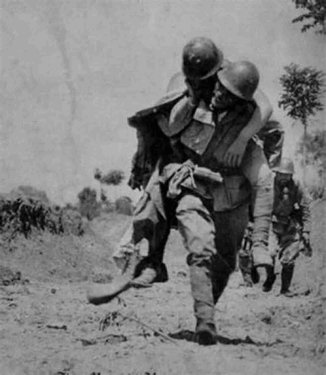 A Soldier Carrying A Wounded Comrade Tales Of War: Related Stories