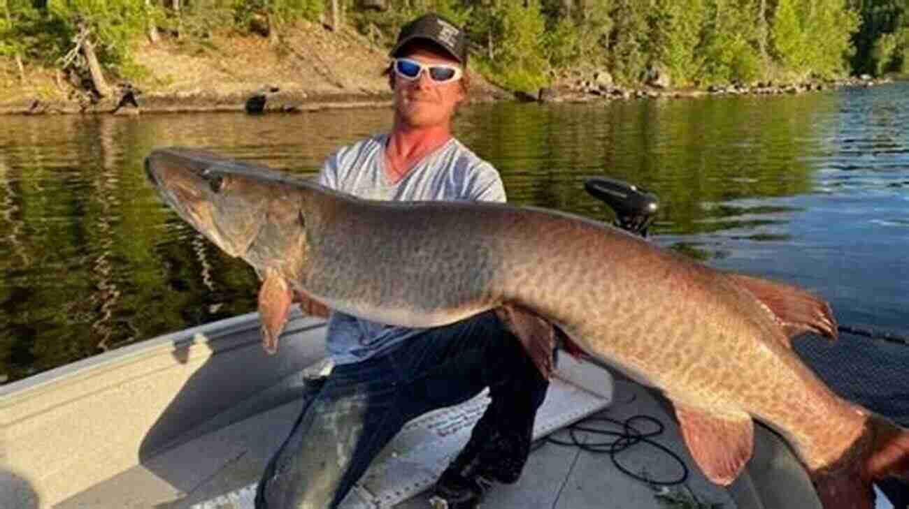 Anglers Proudly Displaying Their Triumphant Catch A Massive Muskie Muskie Attack (An Up North Adventure 1)