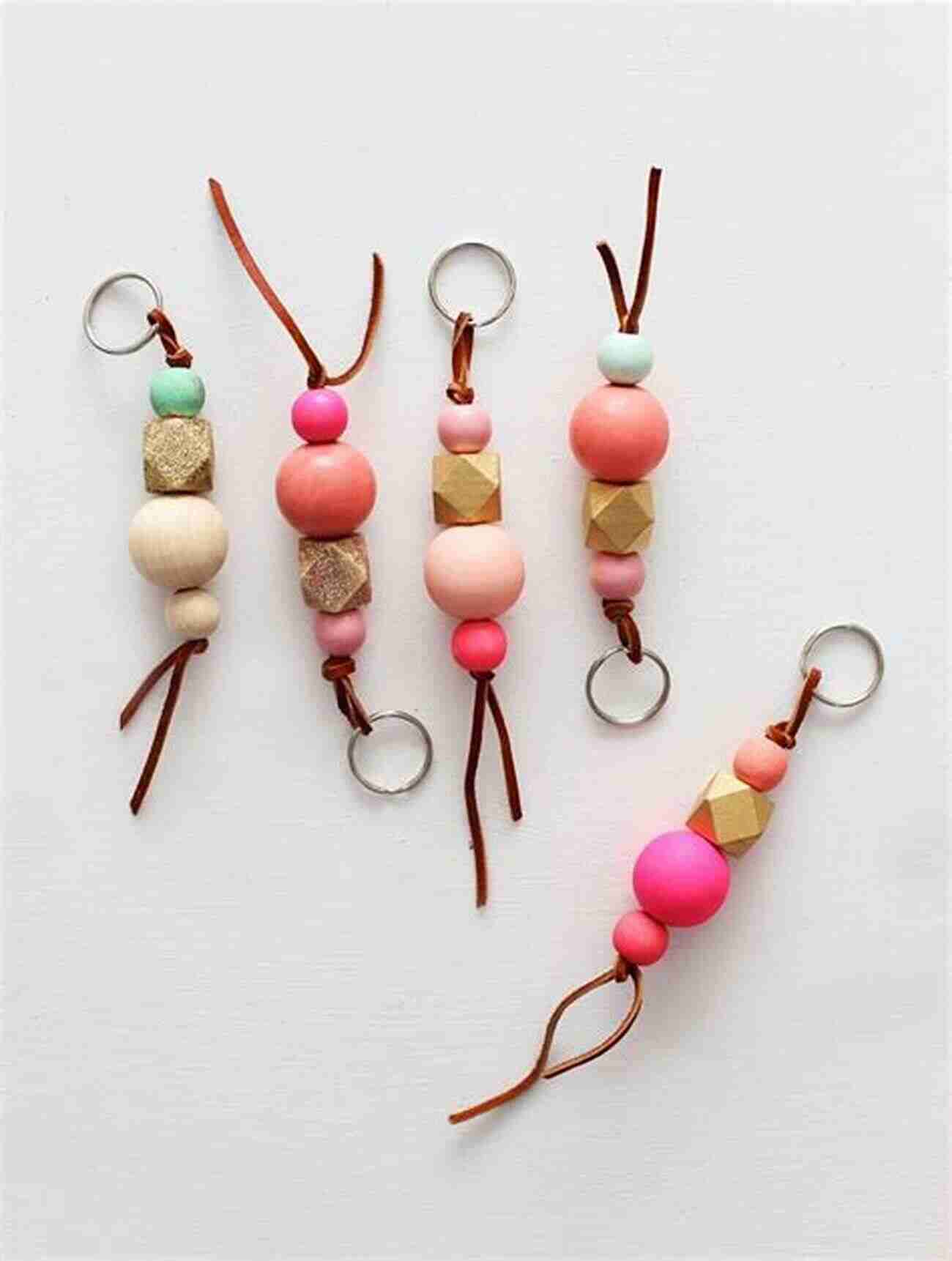 Beaded Keychain With Colorful Beads A Beaded Romance: 26 Beadweaving Patterns And Projects For Gorgeous Jewelry