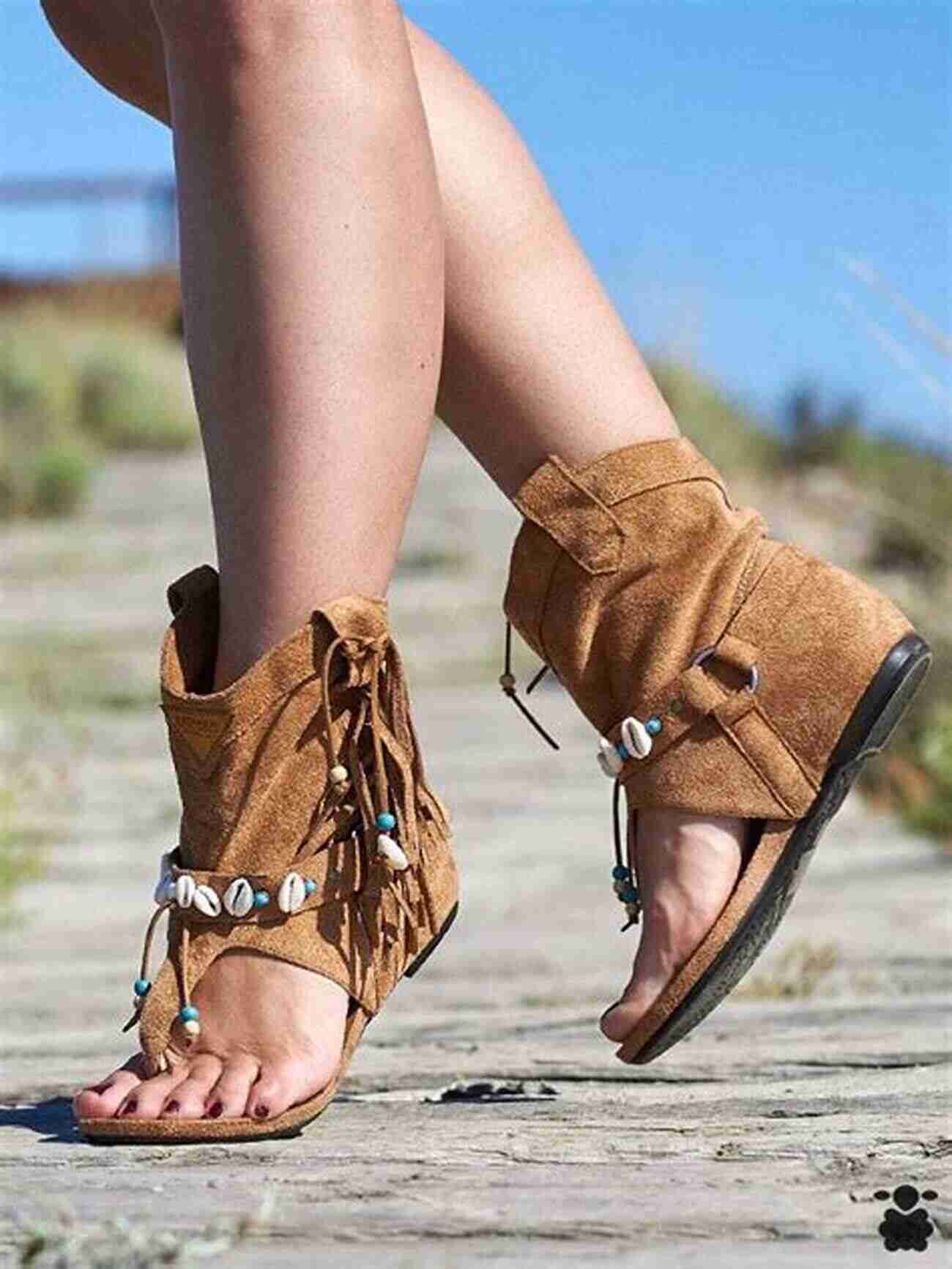 Boho Chic Sandals CIY: Crochet It Yourself: 15 Modern Crochet Designs To Stitch And Wear