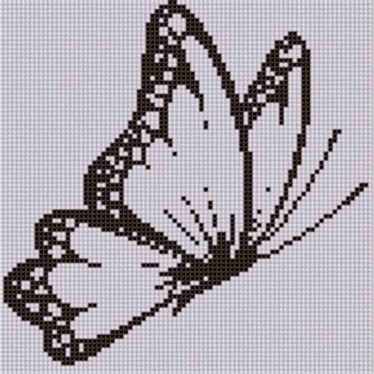 Butterfly 13 Cross Stitch Pattern By Mother Bee Designs Butterfly 13 Cross Stitch Pattern Mother Bee Designs