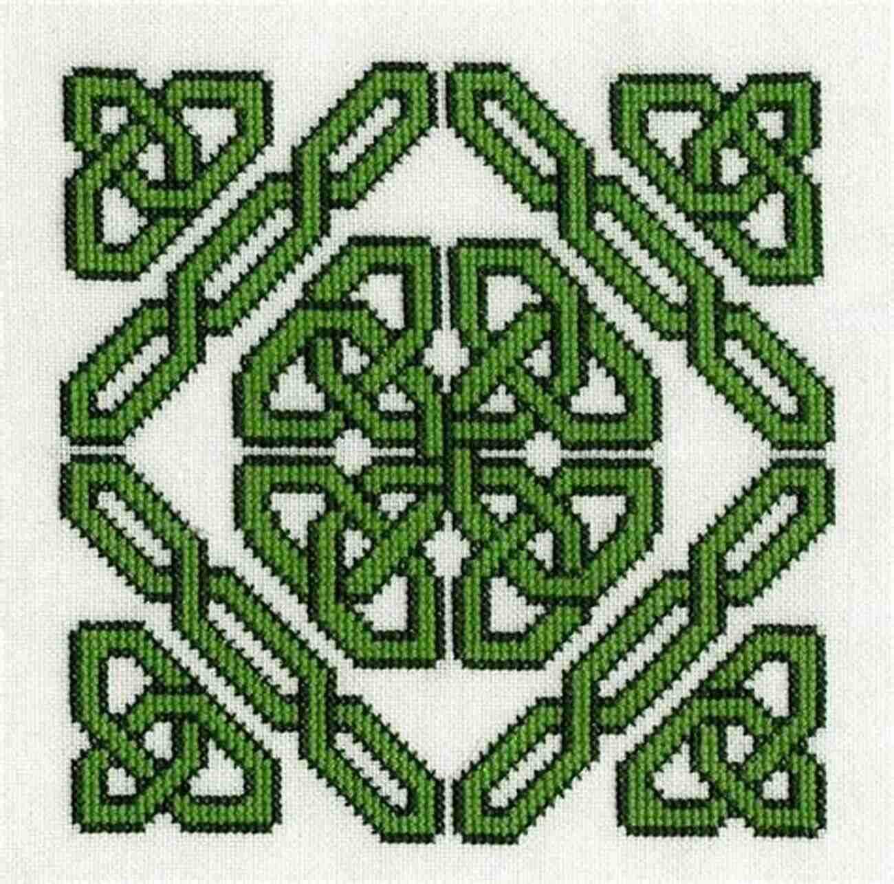 Celtic ornament cross stitch pattern