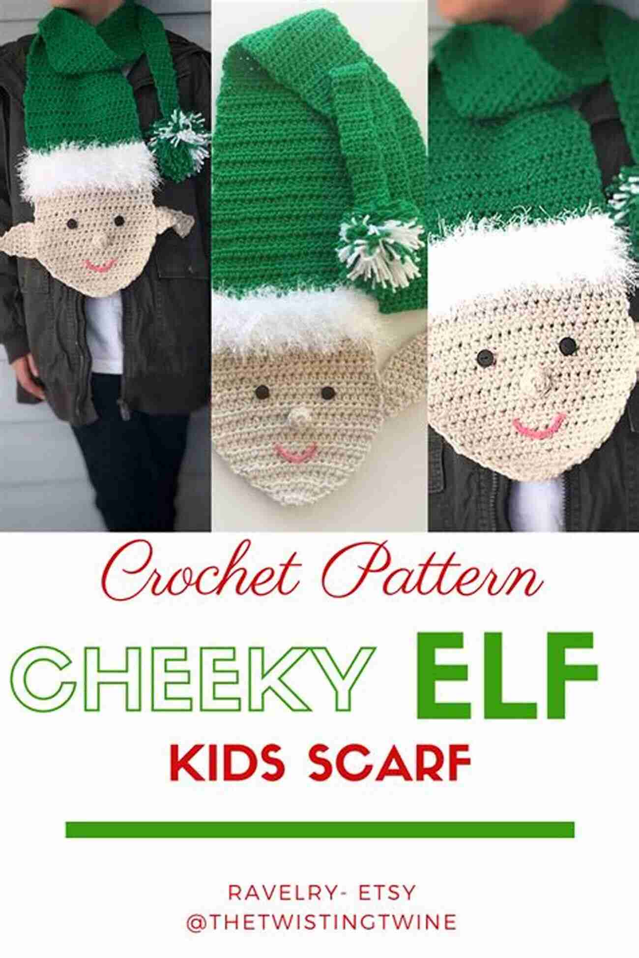 Crochet Little Christmas Animals Cheeky Elf Pattern Crochet Little Christmas Animals: Crochet Cute Christmas Patterns