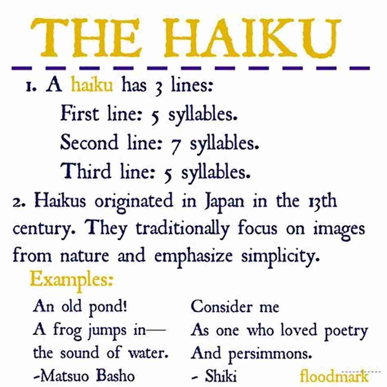 Examples Of Haikus Generated By AI Autonomous Haiku Machine: Haiku Written By AI Randomly Generated Without Human Intervention