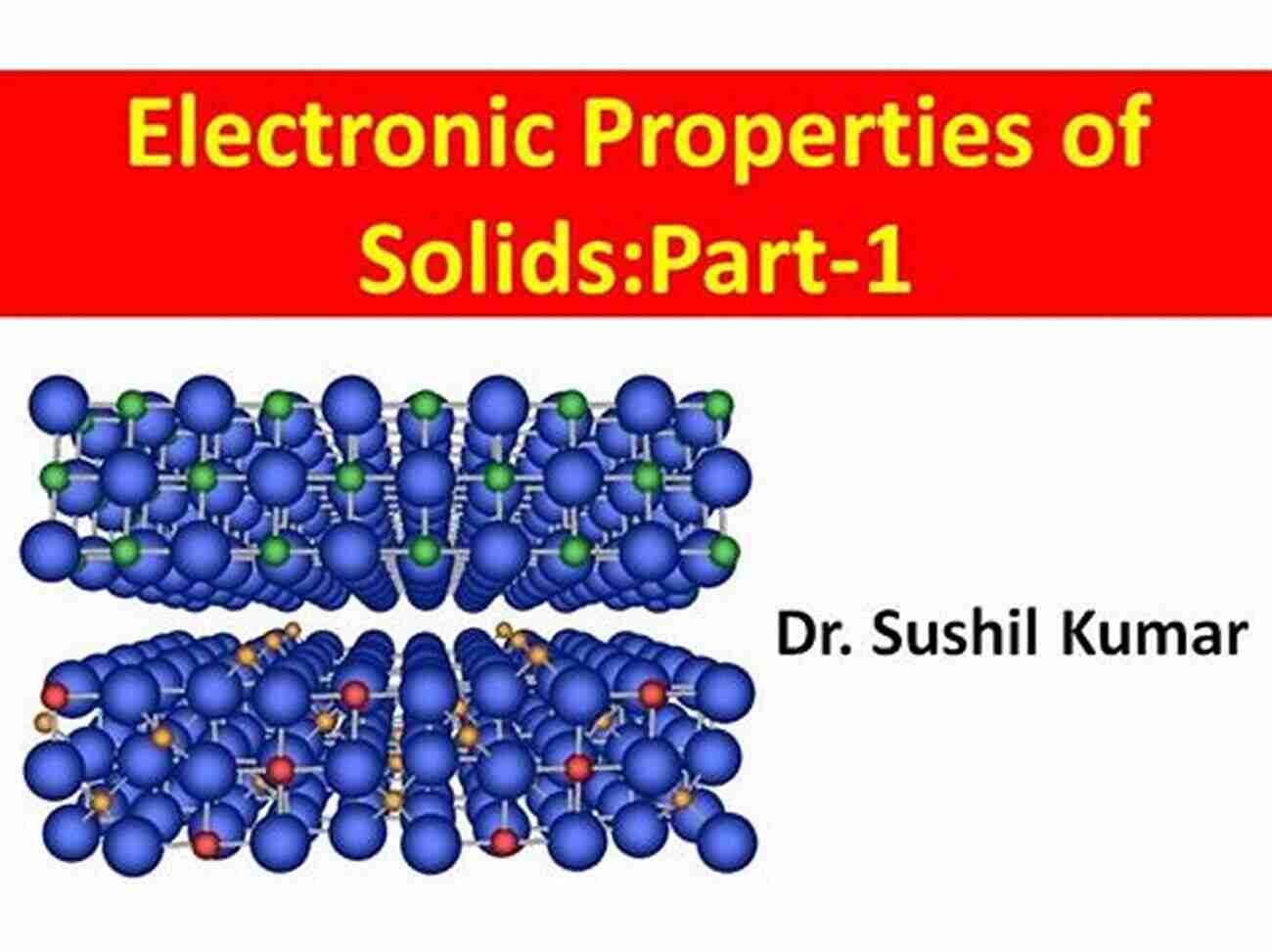 Exploring The Intricacies Of Electronic Properties Of Solids Chapter 009 Electronic Properties Of Solids