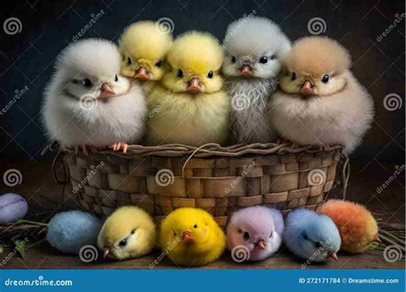 Fluffy Baby Chicks Peeping Out Of An Easter Basket Baby Animals Coloring Mother S Day Special: Best Gift For Happy Mother S Day For Your Kids