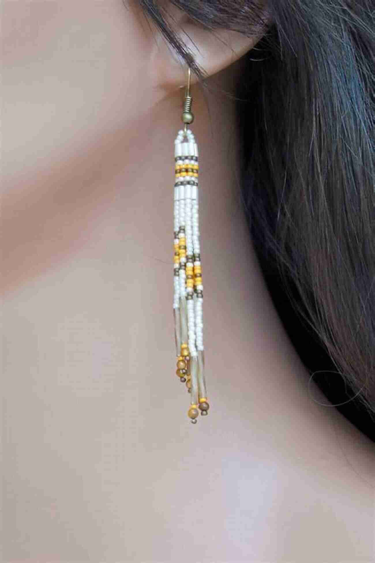 Fringe Earrings With Cascading Layers Of Beads A Beaded Romance: 26 Beadweaving Patterns And Projects For Gorgeous Jewelry