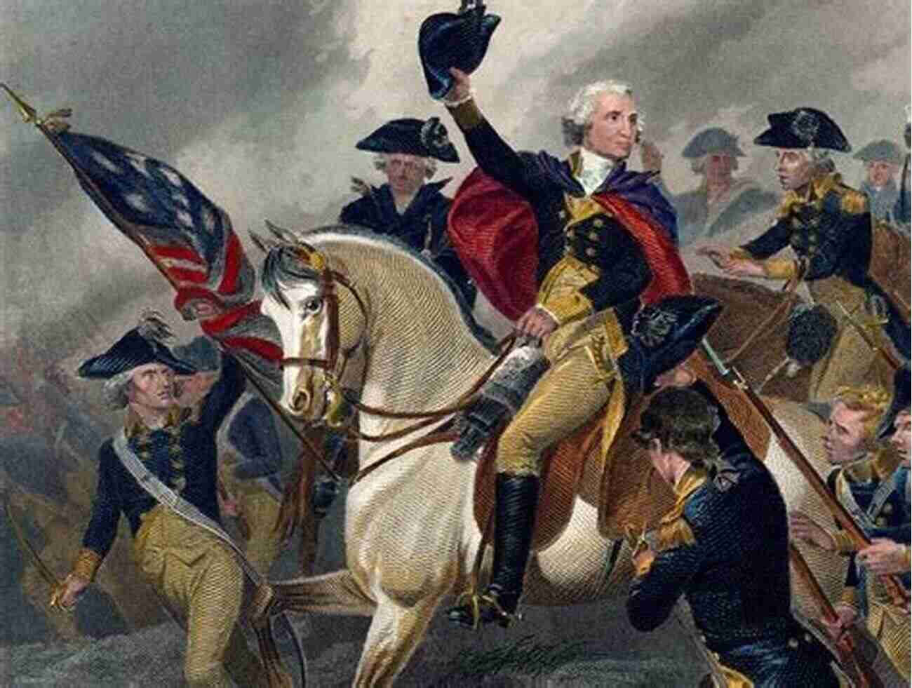 George Washington Leading Soldiers On The Battlefield During The Revolutionary War They Made A Revolution: The Sons And Daughters Of The American Revolution (Jules Archer History For Young Readers)