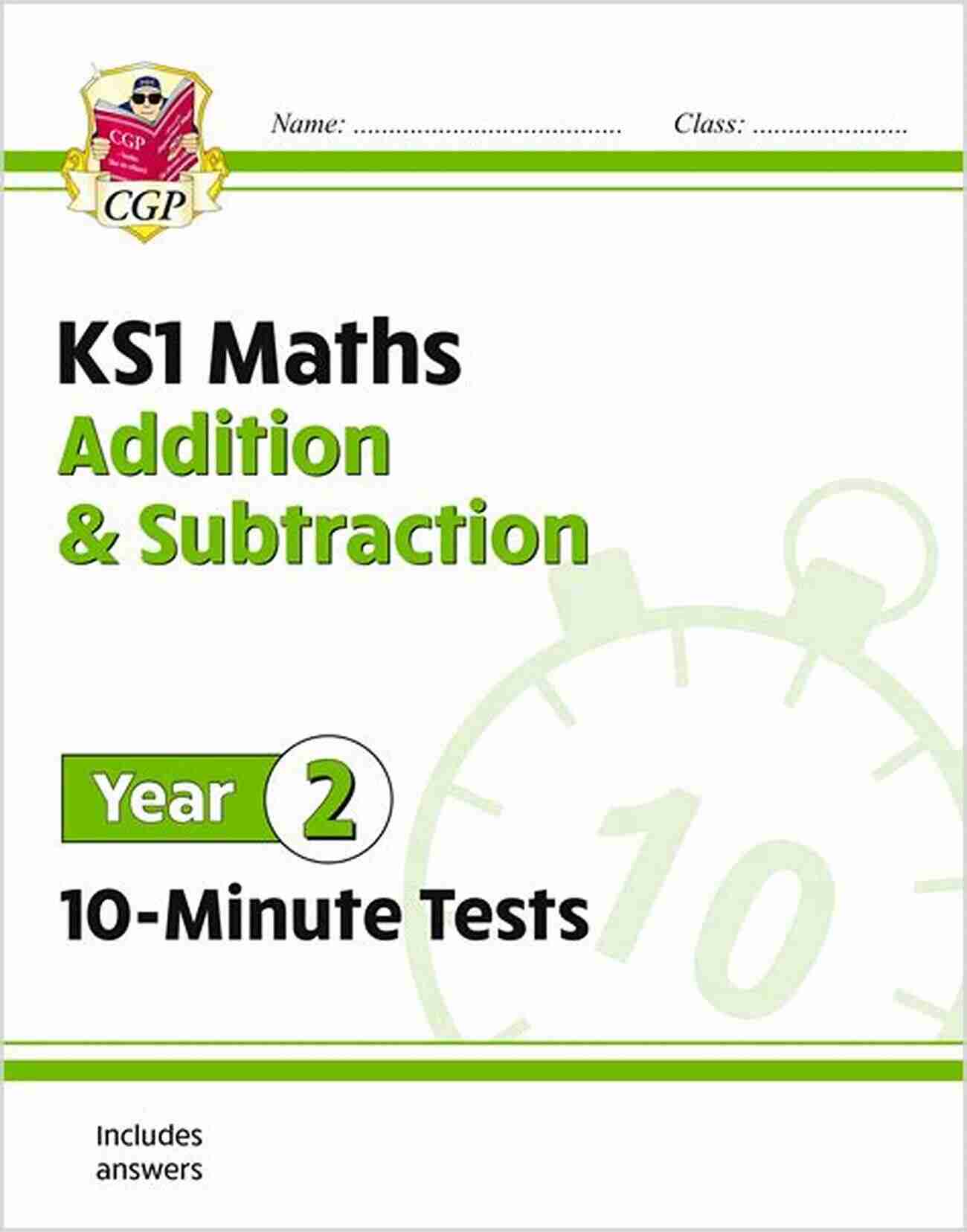 KS1 Maths 10 Minute Tests KS1 Maths 10 Minute Tests: Problem Solving Year 2 (CGP KS1 Maths)