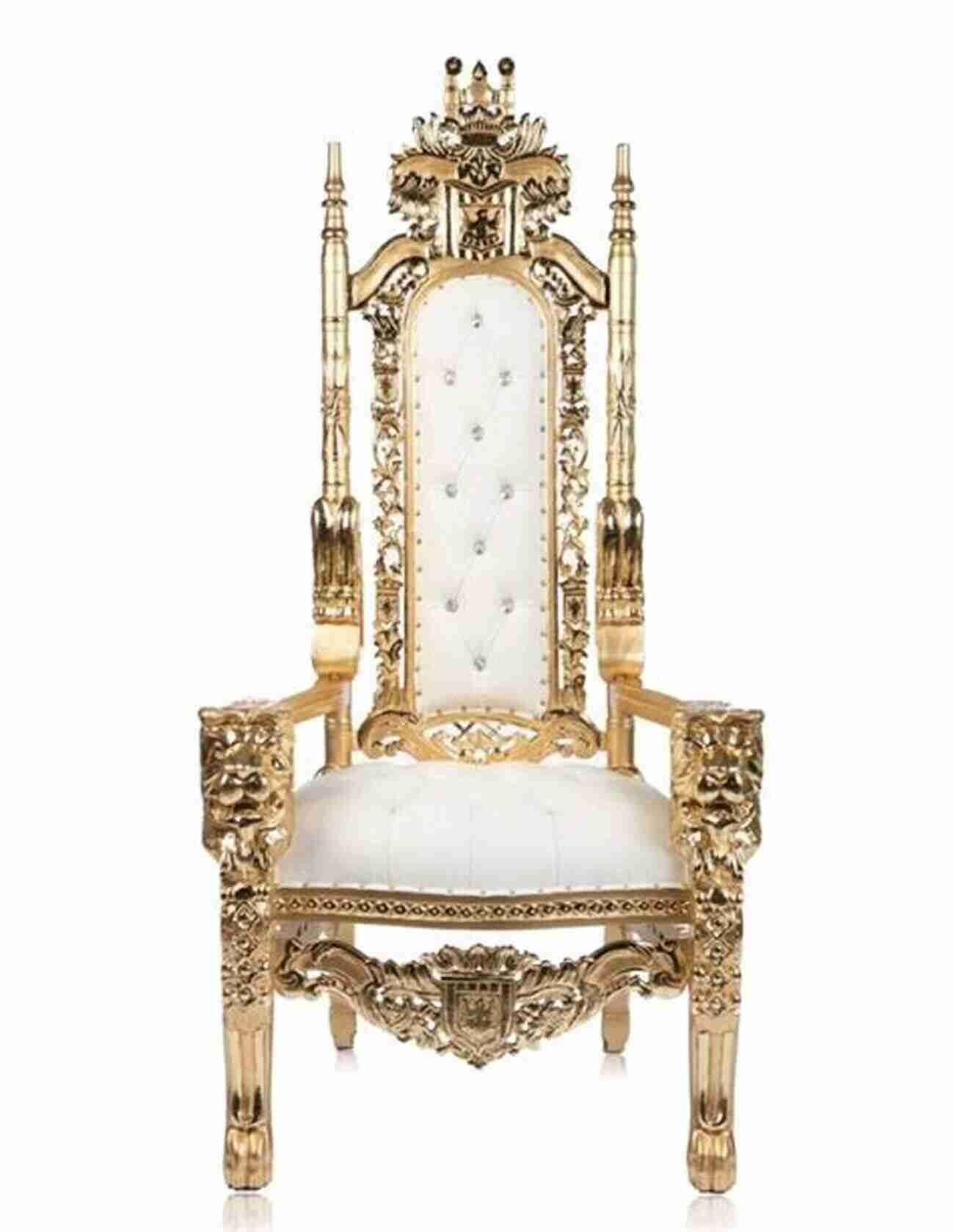 King Ian Marshall Sitting On A Luxurious Throne Gifts For A King Ian Marshall