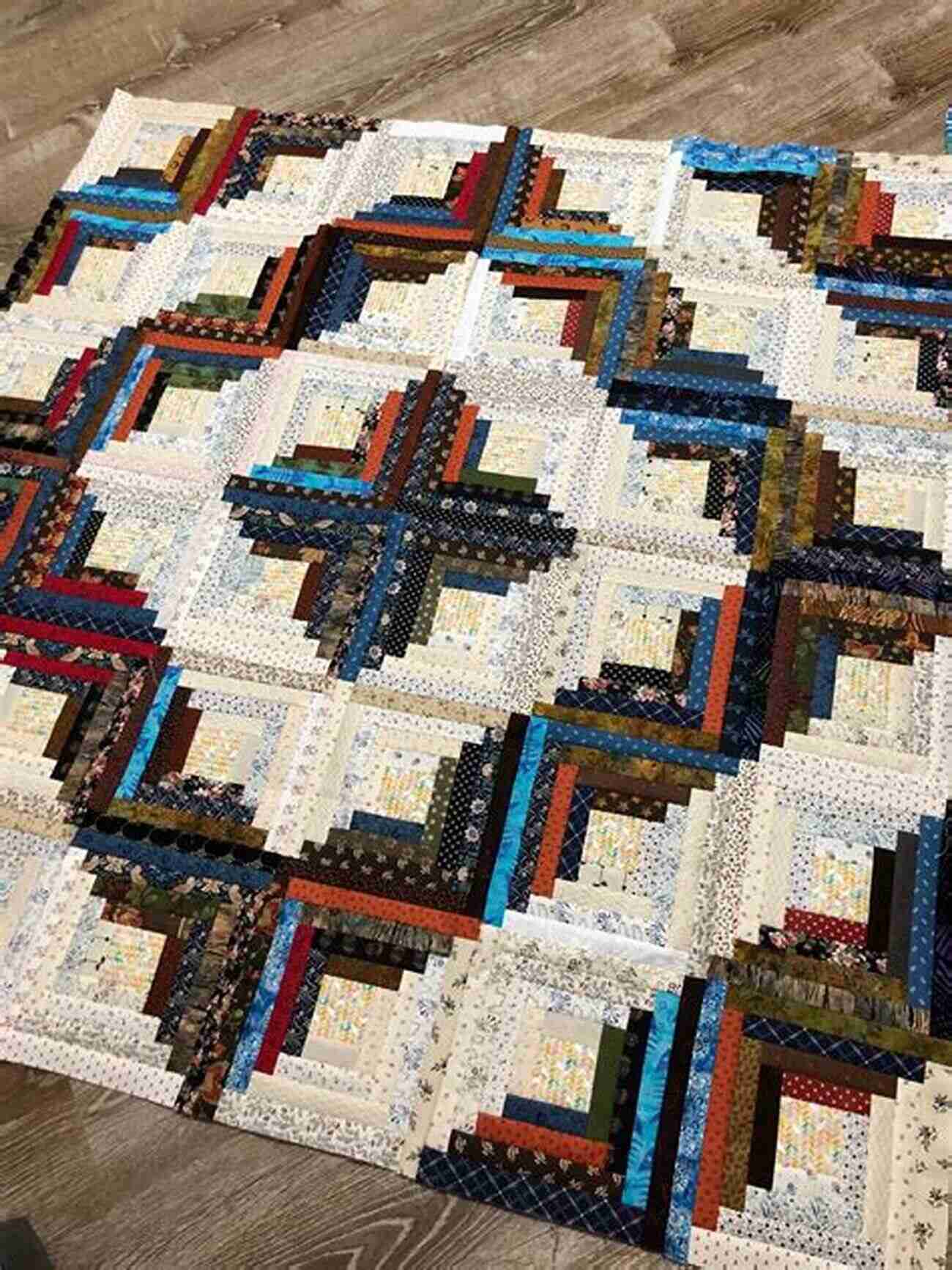 Log Cabin Block The Building Blocks Of Quilting Quilting Instruction And Advice For Log Cabin Quilting: Some Fundamental Steps For Beginners: Log Cabin Quilt