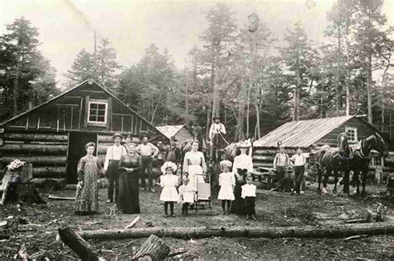 Loggers And Their Families Enjoying A Picnic Amidst Mason County's Natural Beauty, 1946 1985 Logging In Mason County: 1946 1985 (Images Of America)