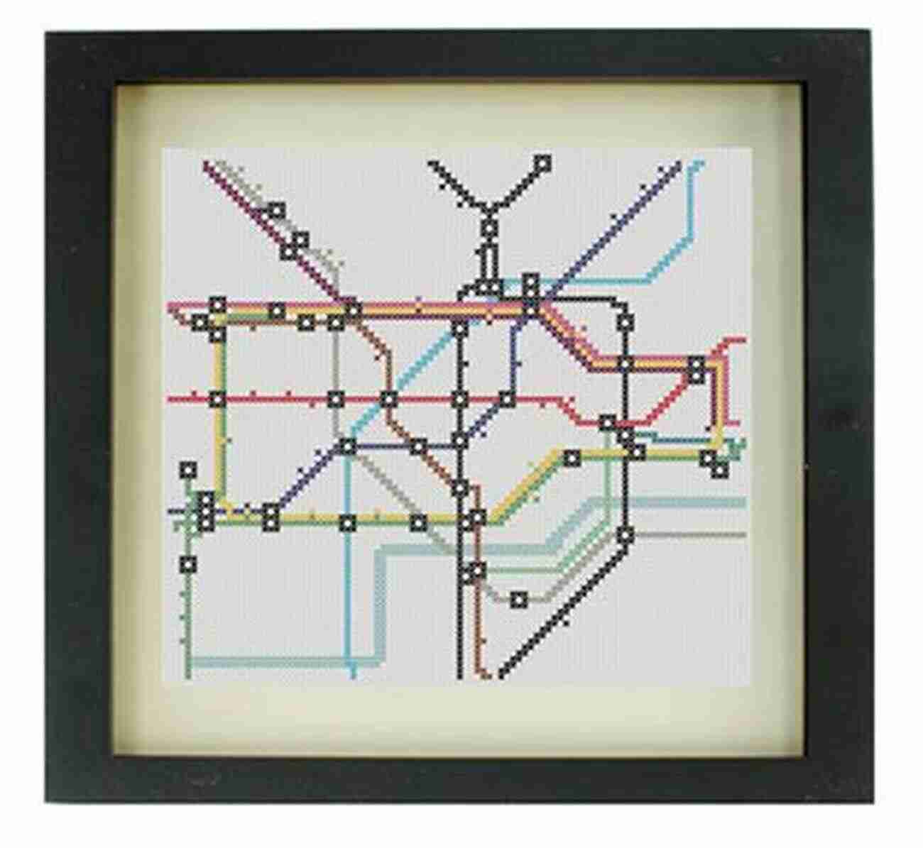 London Underground Cross Stitch Pattern A Timeless Piece Of Art London Underground 3 Cross Stitch Pattern