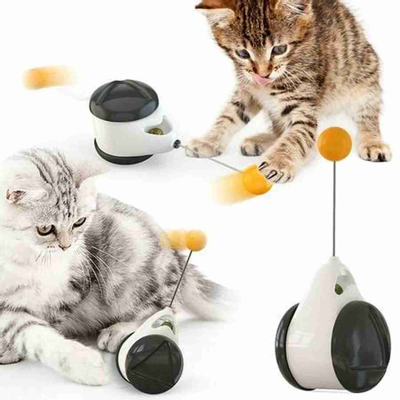 Long Description: A Playful Cat Chasing A Toy, Demonstrating The Importance Of Exercise And Mental Stimulation For A Cat's Overall Well Being. Natural Nutrition For Cats: The Path To Purr Fect Health