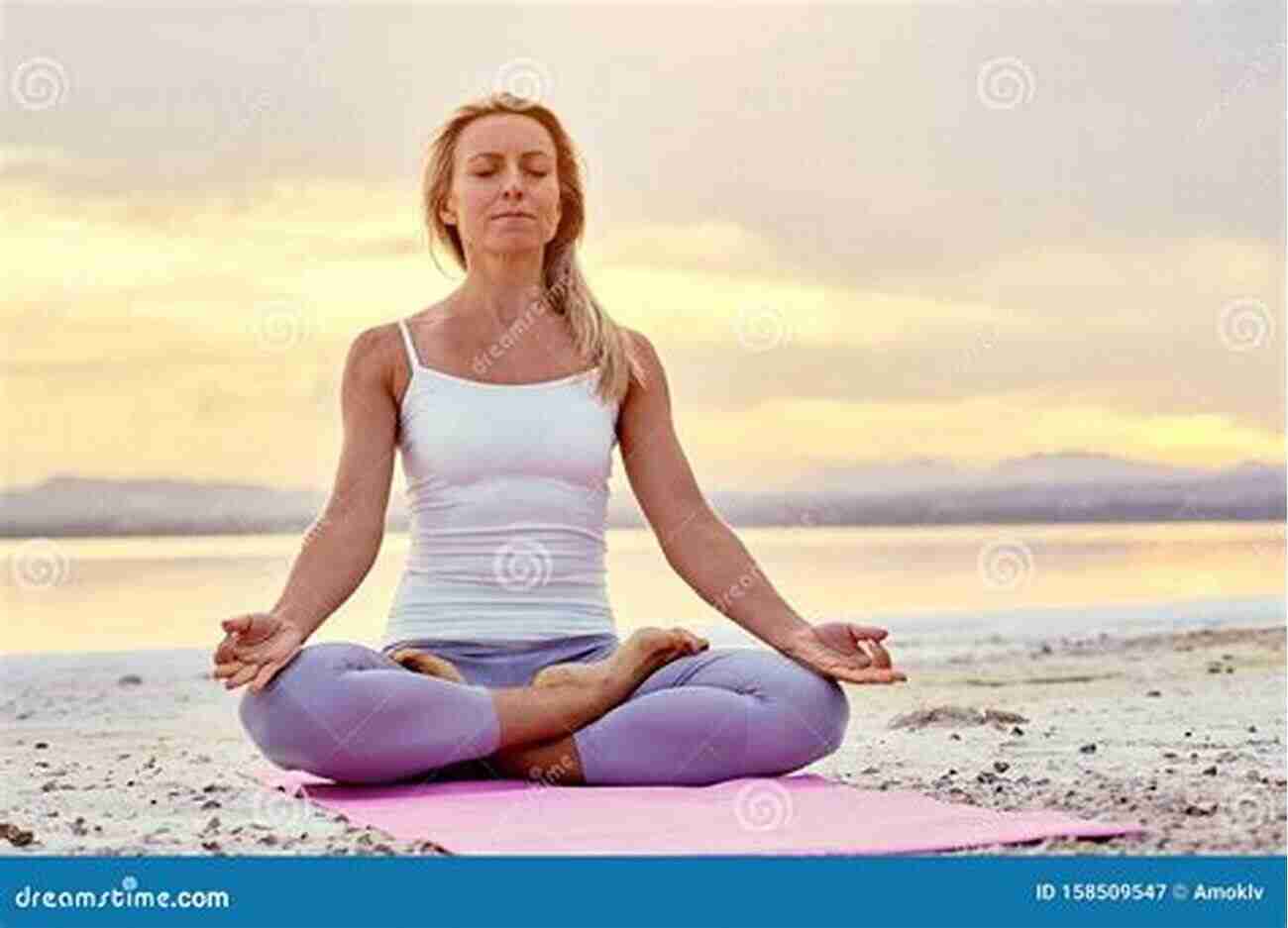 Middle Aged Woman Sitting In Meditation Pose Surrounded By Lush Greenery Back Over The Mountains: A Journey To The Buddha Within