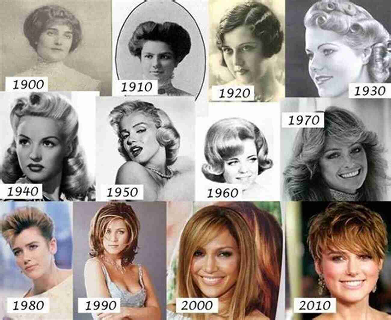 Modern Hairstyle HAIRSTYLES AND MAKE UP THROUGHOUT THE CENTURIES