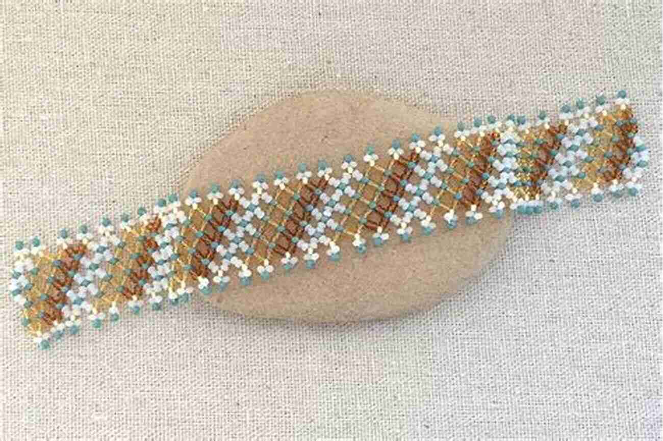 Netting Stitch Bracelet The Beaded Bracelet: Beadweaving Techniques Patterns For 20 Eye Catching Projects