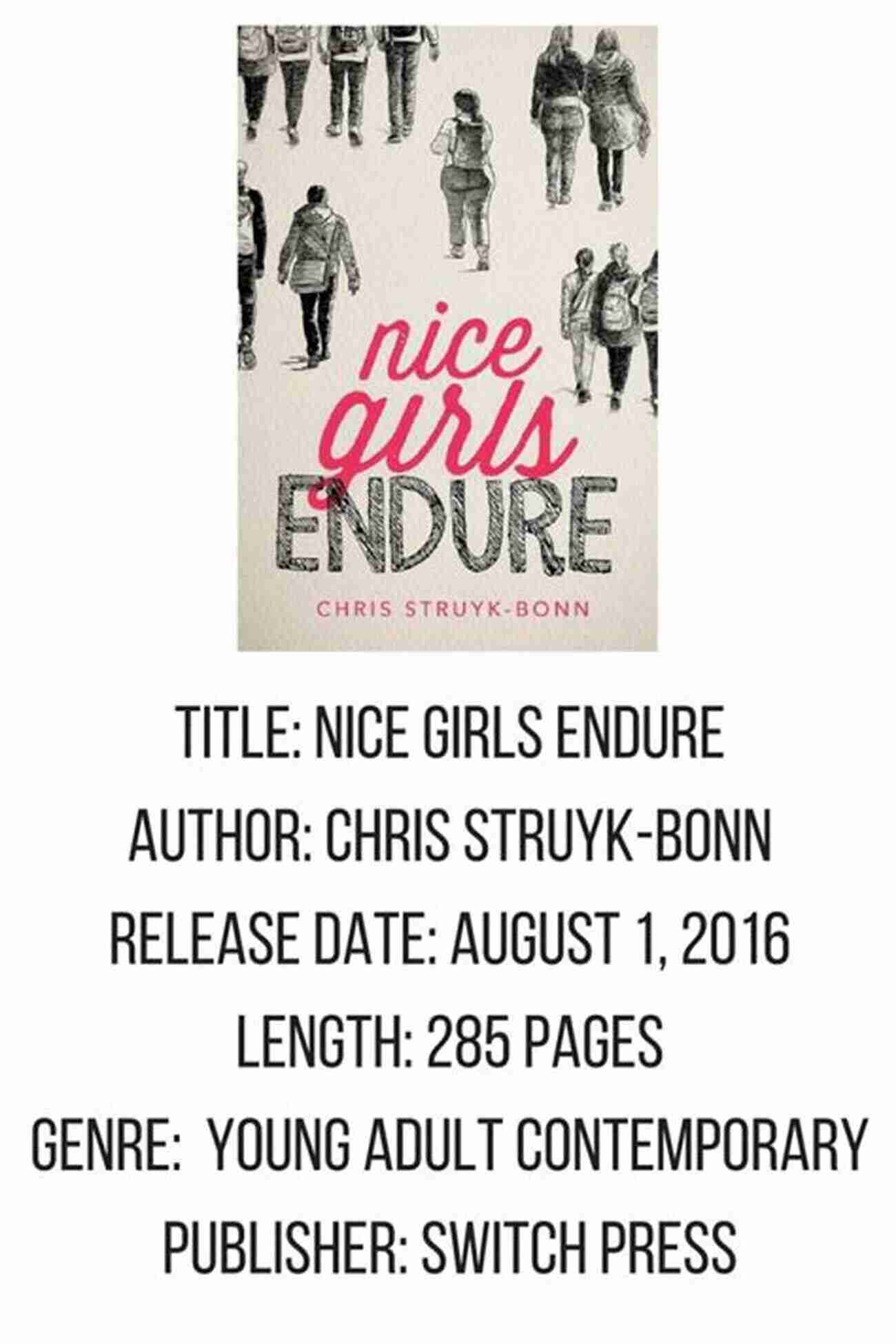 Nice Girls Endure Book Cover A Captivating Story Of Resilience And Strength Nice Girls Endure Corinna Turner