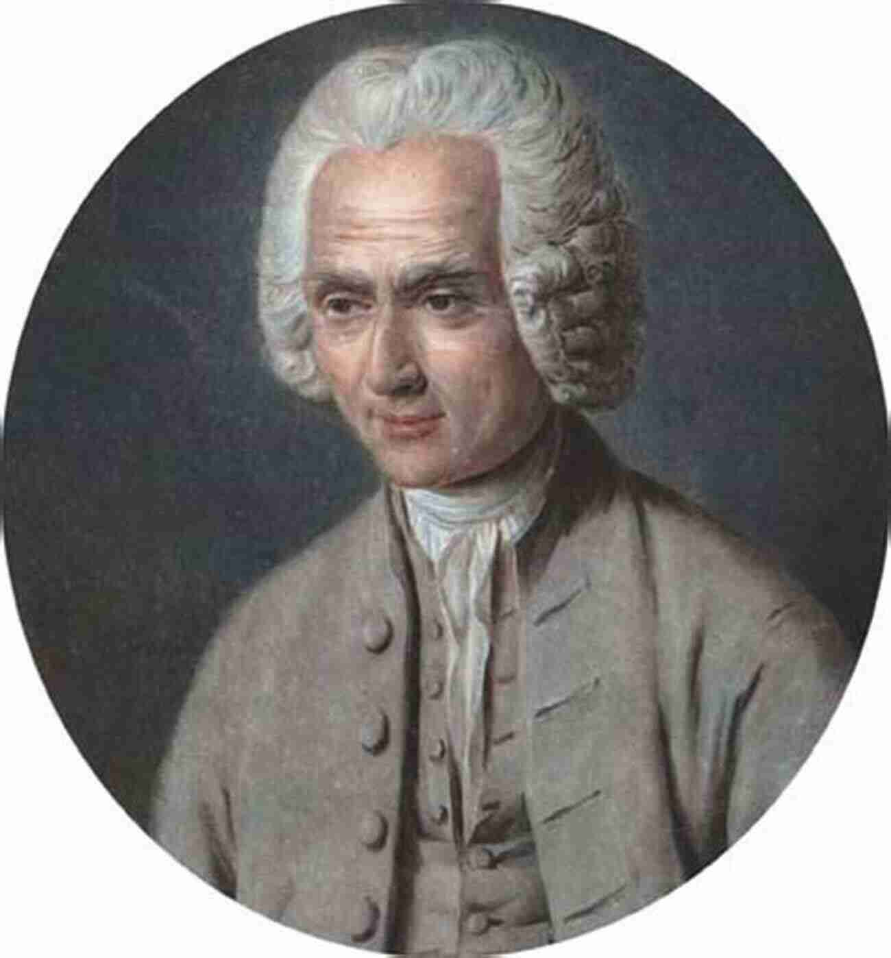 Portrait Of Emile Jean Jacques Rousseau, A Renowned Philosopher And Educationalist Emile Jean Jacques Rousseau