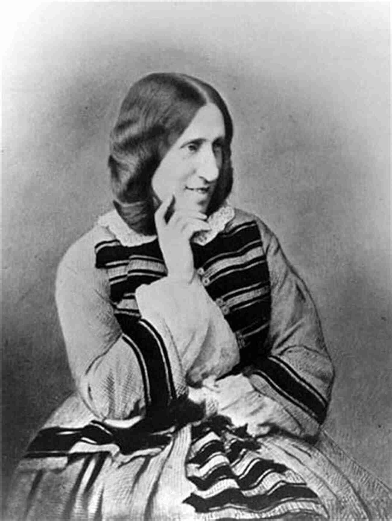 Portrait Of George Eliot In A Thoughtful Pose Critical Miscellanies (Vol 3 Of 3) The Life Of George Eliot