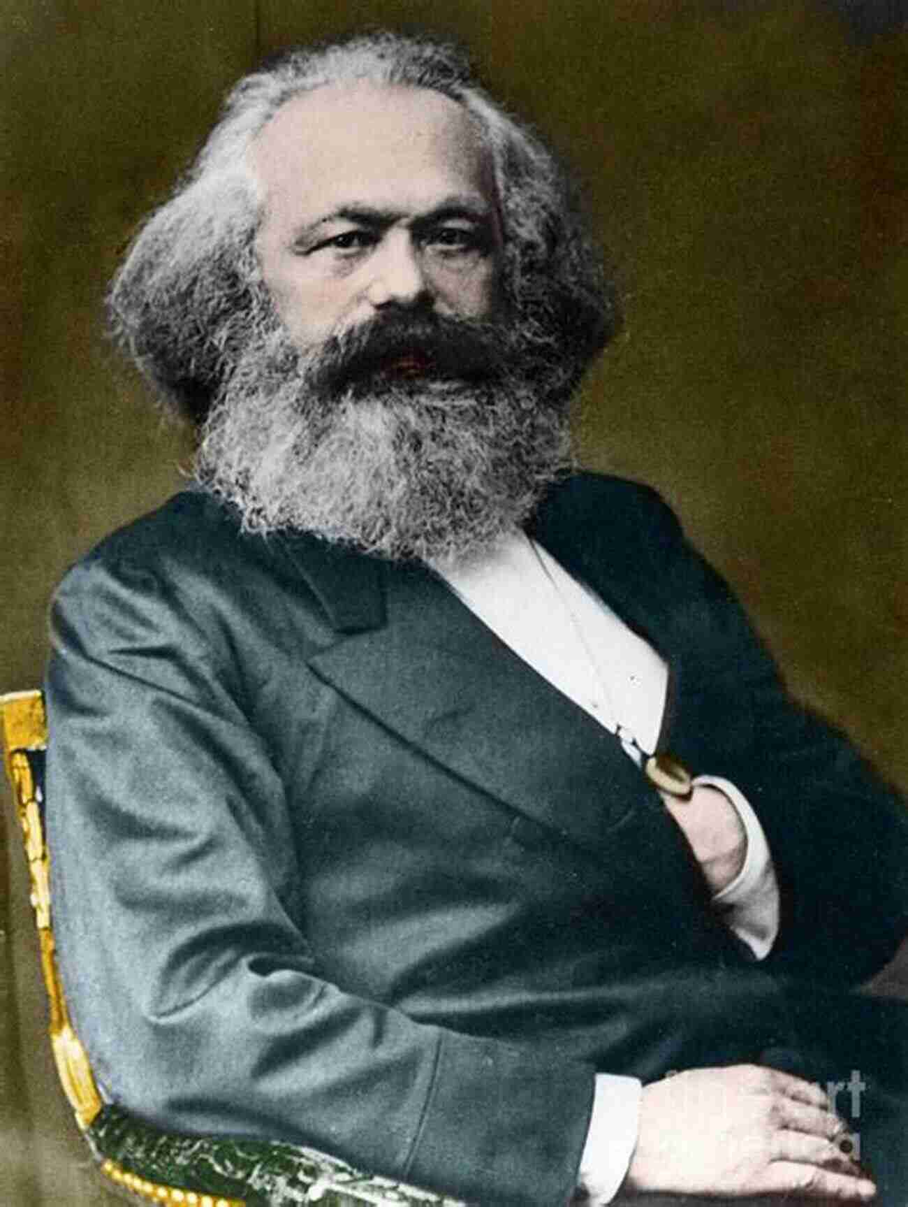 Portrait Of Karl Marx The Naked Socialist: The Story Of Socialism From Its Ancient Roots To Modern Times (The Naked 3)