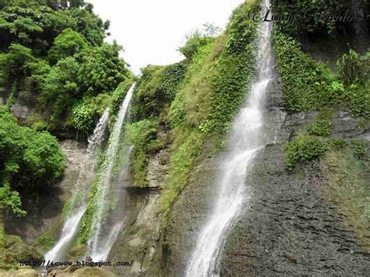 Rainy Sitakunda Waterfall Beautiful Rain CGP