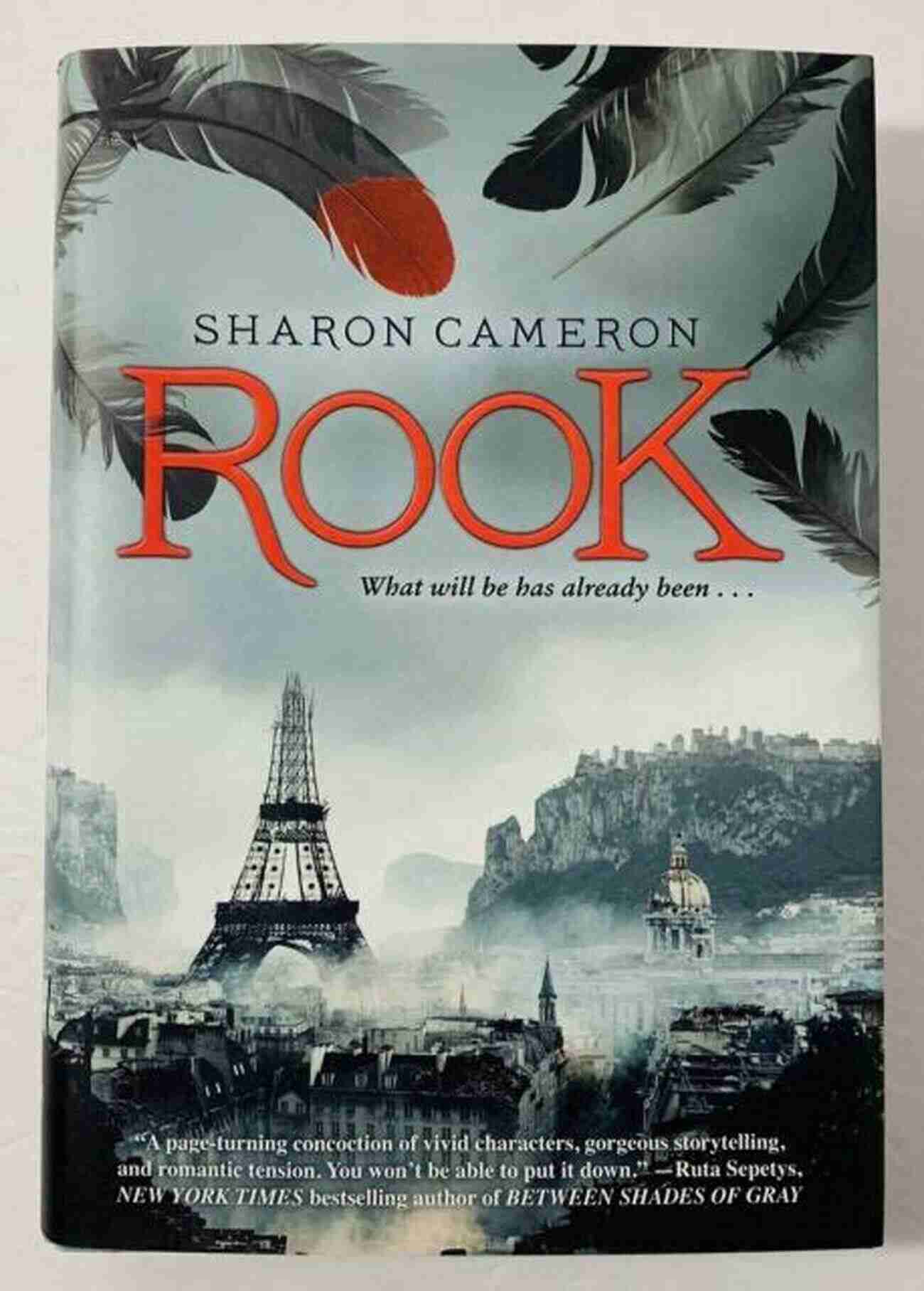 Rook Sharon Cameron A Young Woman With Fierce Determination Standing Against A Dystopian Backdrop. Rook Sharon Cameron