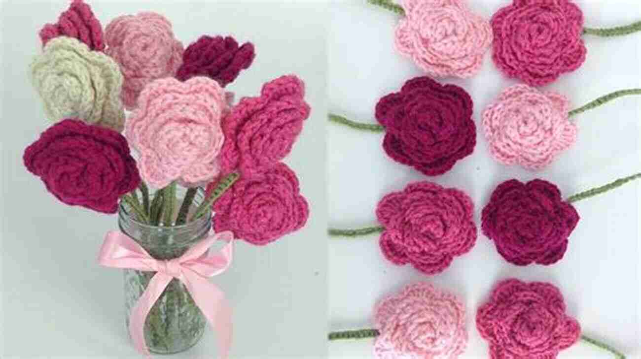 Rose Bouquet Pattern Flowers Crochet Pattern Tutorial: Stunning Flowers Pattern For Beginners