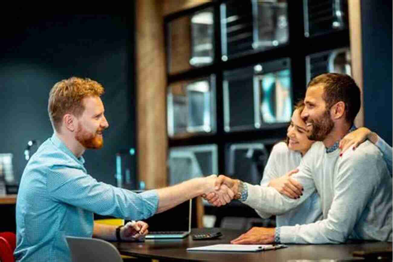 Sales Representative Shaking Hands With A Satisfied Customer Sale Training Basics: Sales Fundamentals That Matter Most: Sales Training