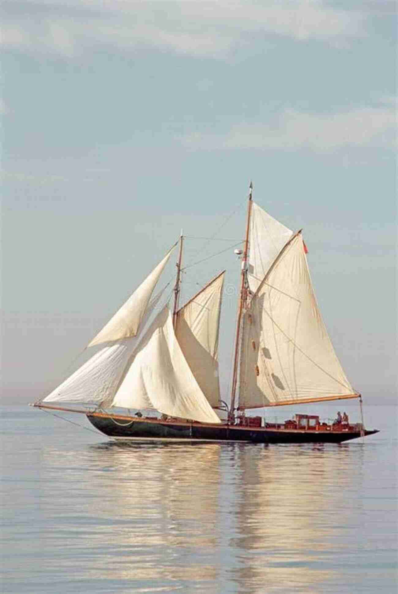 Spectacular Schooner Sailing In Calm Waters All I Ask Is A Tall Ship