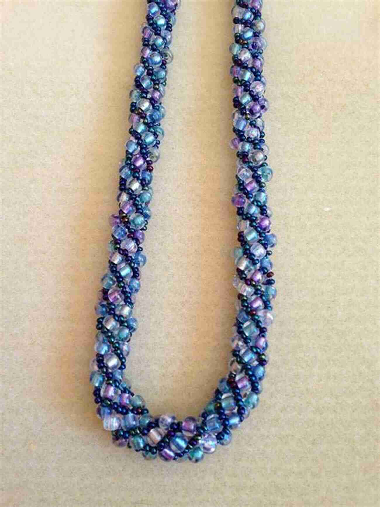 Spiral Rope Necklace The Beaded Bracelet: Beadweaving Techniques Patterns For 20 Eye Catching Projects