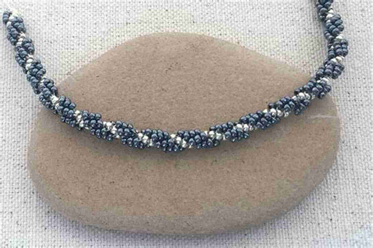 Spiral Rope Necklace With A Spiral Bead Pattern A Beaded Romance: 26 Beadweaving Patterns And Projects For Gorgeous Jewelry