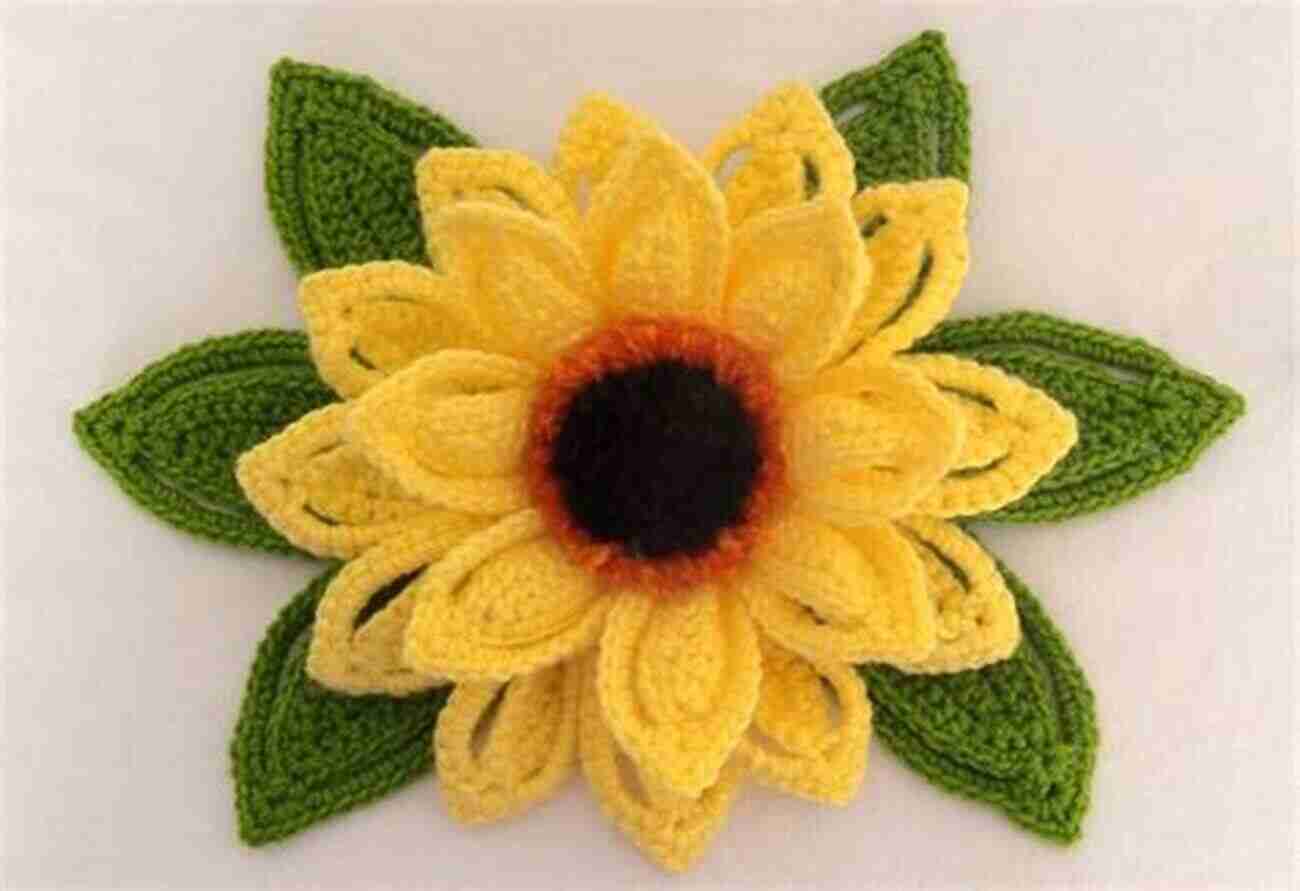 Sunflower Field Pattern Flowers Crochet Pattern Tutorial: Stunning Flowers Pattern For Beginners