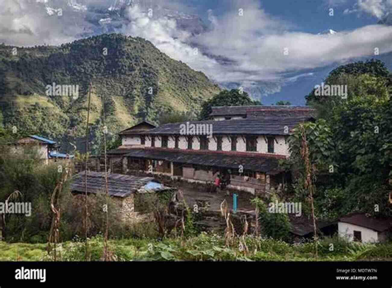 Teahouse Along The Annapurna Circuit Getting High: The Annapurna Circuit In Nepal