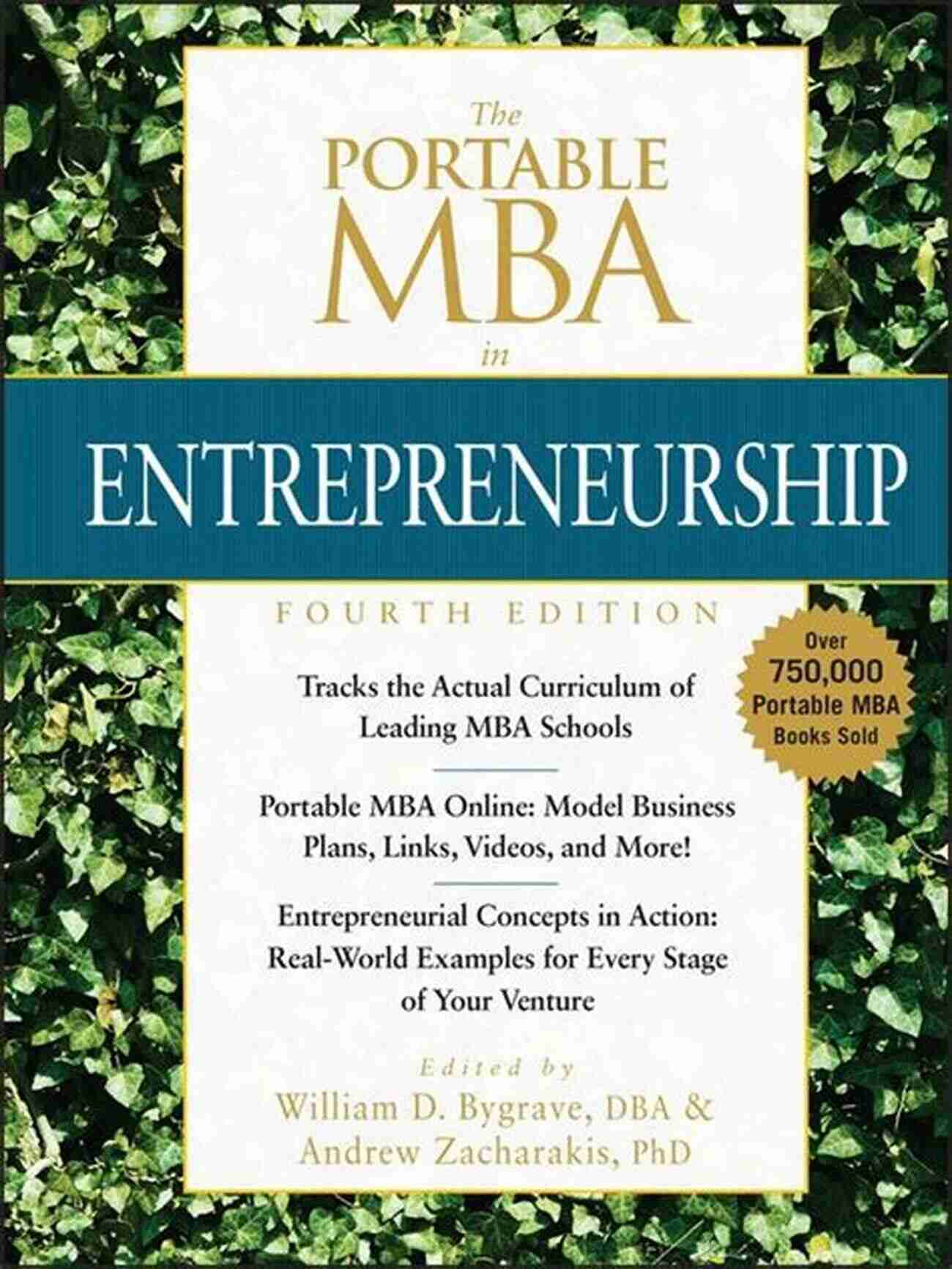 The Portable MBA In Entrepreneurship Book Cover The Portable MBA In Entrepreneurship (The Portable MBA Series)