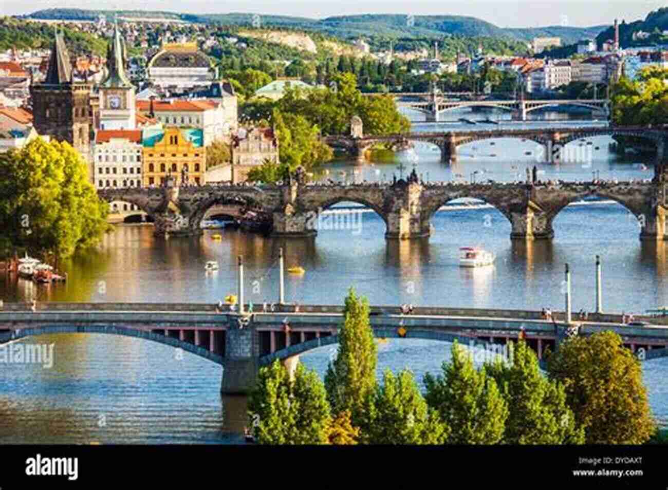 Vltava River Towering Over The City Let S Visit Panoramic Prague H E Bulstrode