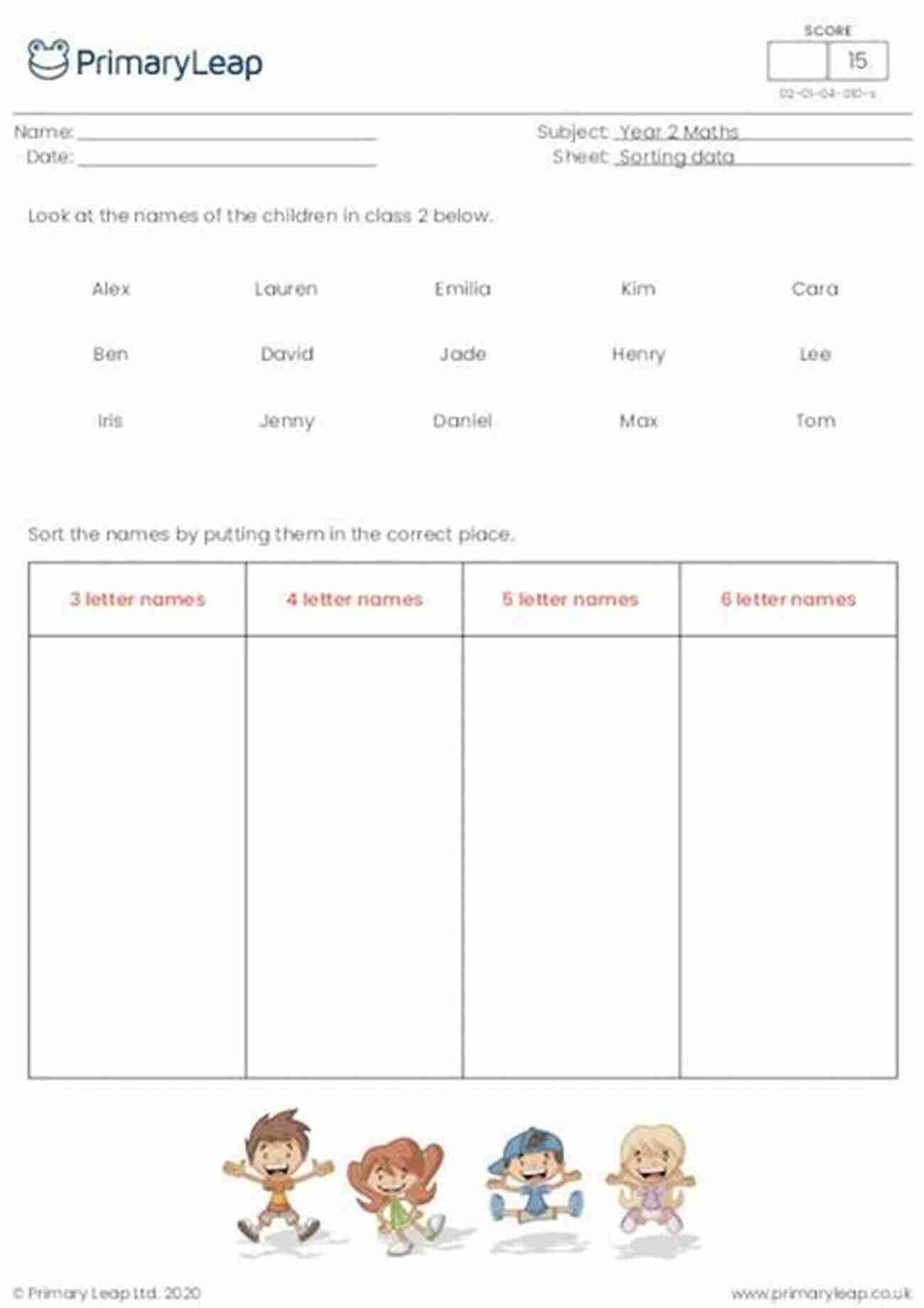 Year Statistics Worksheet Primary Leap Year 3 Statistics Worksheet Primary Leap