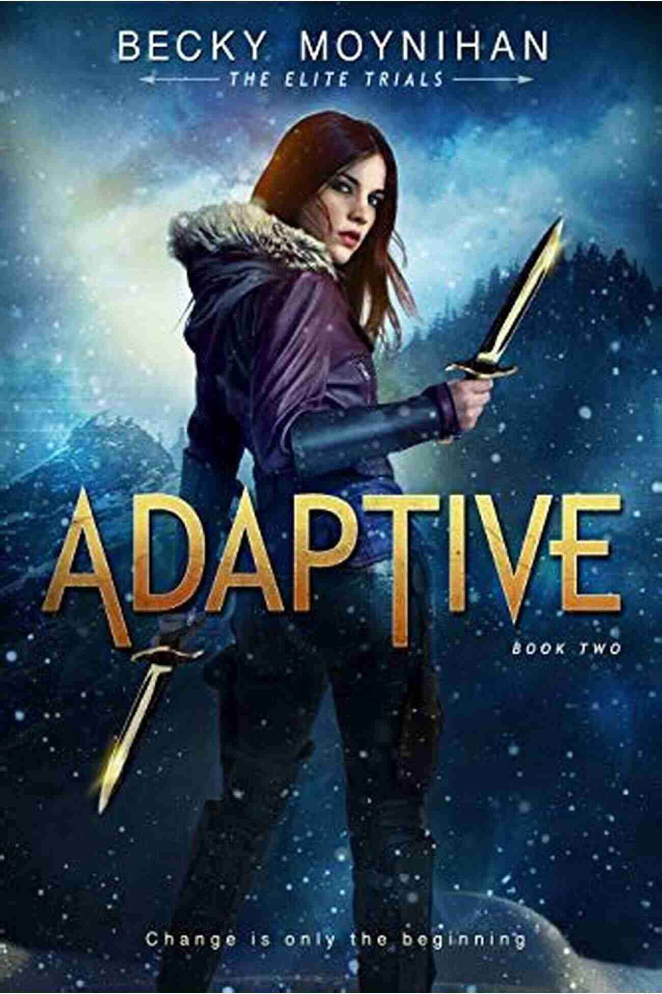 Young Adult Dystopian Romance The Elite Trials Book Cover Adaptive: A Young Adult Dystopian Romance (The Elite Trials 2)