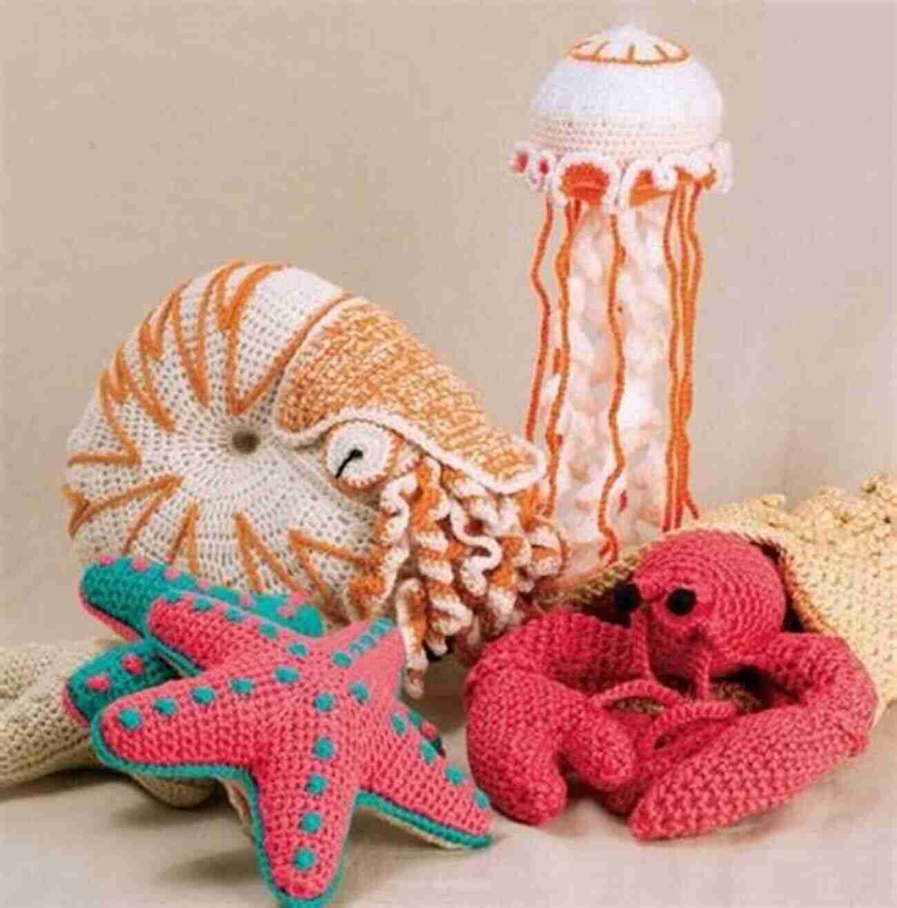 Amigurumi Crochet Pattern Sea Creatures Amigurumi Chrochet Pattern: Baby Mobile Sea