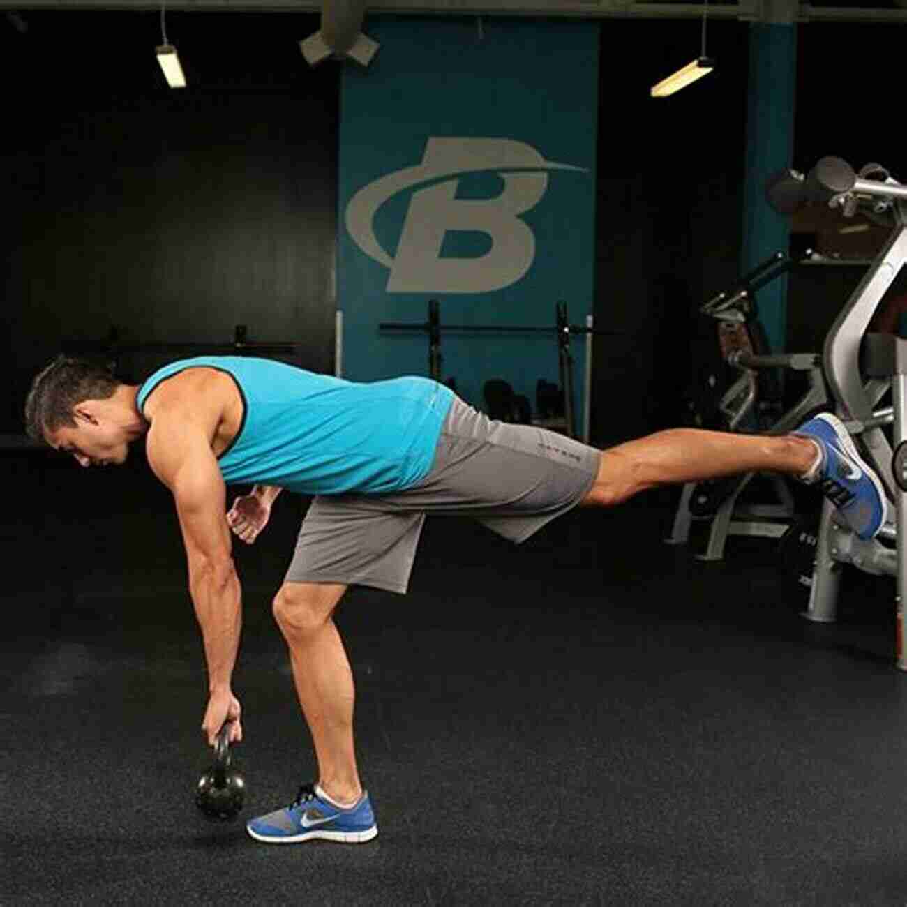 Man Performing A Single Leg Deadlift At The Gym StrengthTraining For Runners: Avoid Injury And Boost Performance