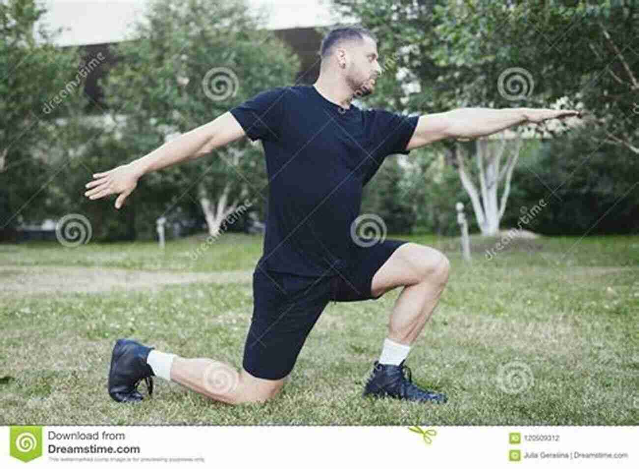 Man Performing Lunges Outdoors On A Track StrengthTraining For Runners: Avoid Injury And Boost Performance