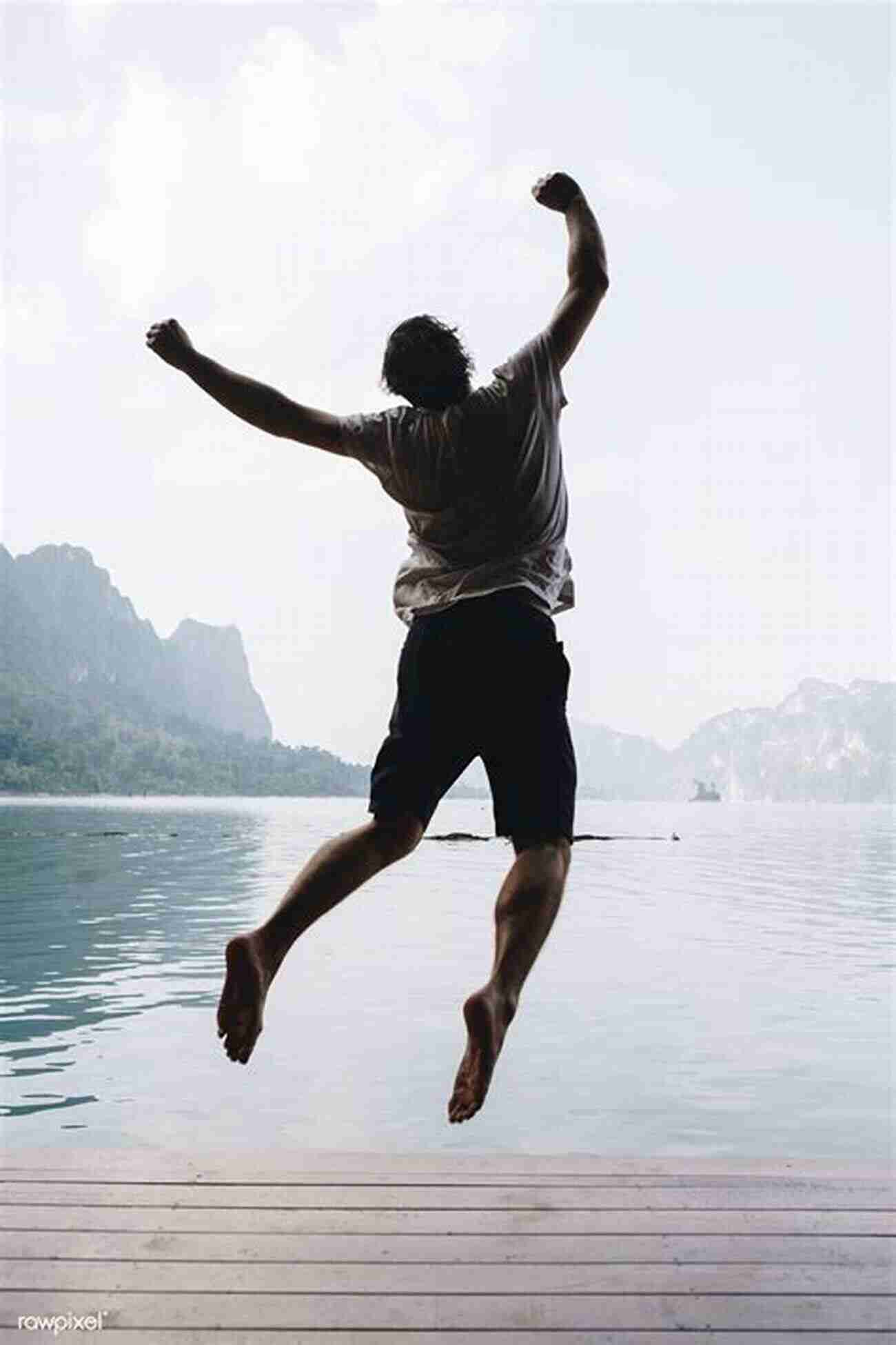 Person Jumping With Joy Where Hope Comes From: Poems Of Resilience Healing And Light