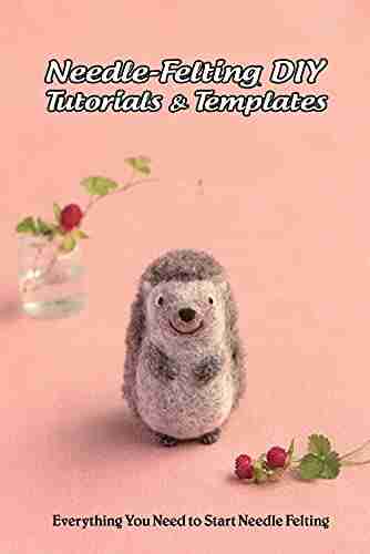 Needle Felting DIY Tutorials Templates: Everything You Need to Start Needle Felting