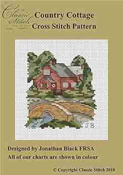 Country Cottage Cross Stitch Pattern